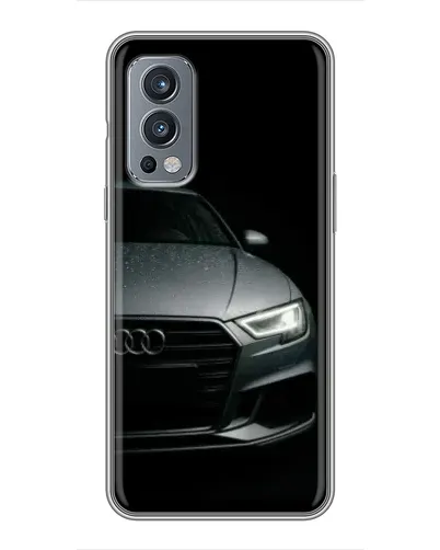 Чехол для OnePlus Nord 2 с картинкой «Audi — детализация кузова» Чехол для OnePlus Nord 2 с картинкой «Audi — детализация кузова»