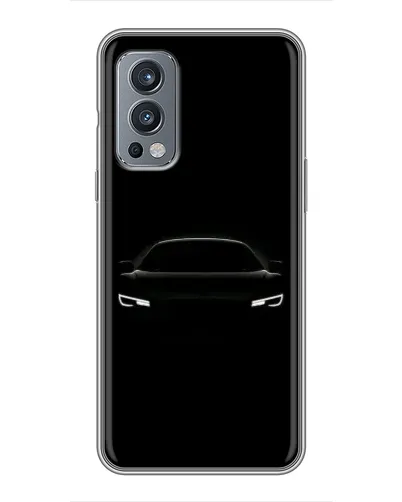 Чехол для OnePlus Nord 2 с картинкой «Взгляд Audi в темноте» Чехол для OnePlus Nord 2 с картинкой «Взгляд Audi в темноте»