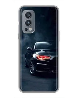 Чехол для OnePlus Nord 2 с картинкой «Audi — хищный взгляд»