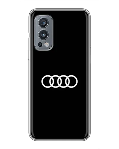 Чехол для OnePlus Nord 2 с картинкой «Audi White Logo» Чехол для OnePlus Nord 2 с картинкой «Audi White Logo»