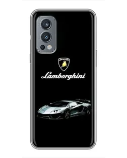 Чехол для OnePlus Nord 2 с картинкой «Логотип Lamborghini классика» Чехол для OnePlus Nord 2 с картинкой «Логотип Lamborghini классика»