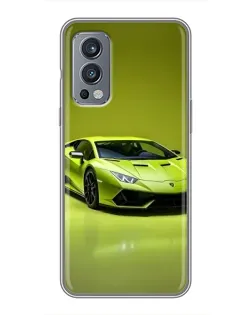 Чехол для OnePlus Nord 2 с картинкой «Салатовый Lamborghini Huracan» Чехол для OnePlus Nord 2 с картинкой «Салатовый Lamborghini Huracan»