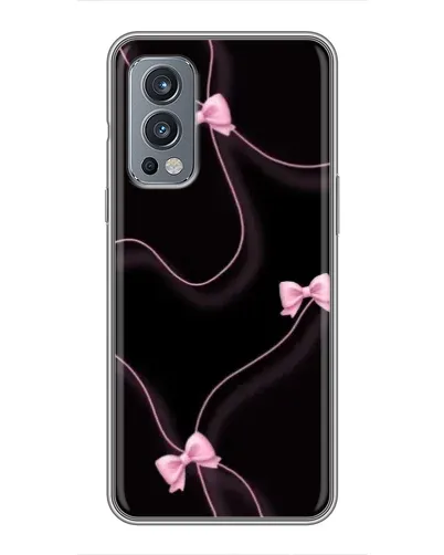 Чехол для OnePlus Nord 2 с картинкой «Розовые ленты»