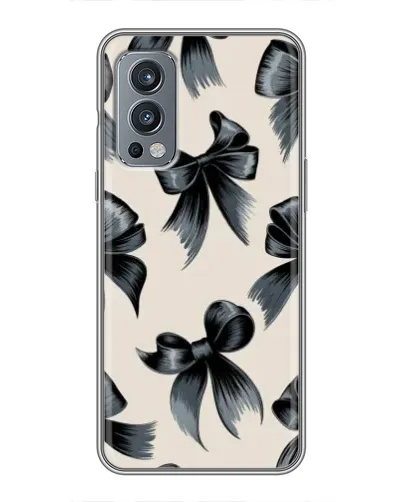 Чехол для OnePlus Nord 2 с картинкой «Банты Coquette»