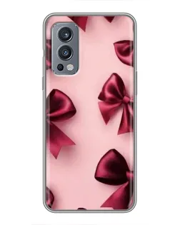 Чехол для OnePlus Nord 2 с картинкой «Бордовый атлас» Чехол для OnePlus Nord 2 с картинкой «Бордовый атлас»