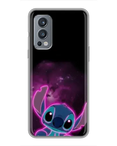 Чехол для OnePlus Nord 2 с картинкой «Неоновый Stitch» Чехол для OnePlus Nord 2 с картинкой «Неоновый Stitch»