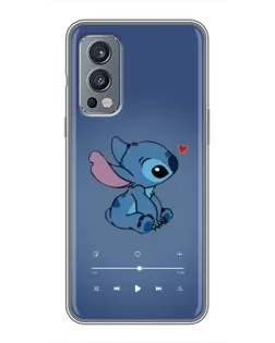 Чехол для OnePlus Nord 2 с картинкой «Музыкальный Stitch»