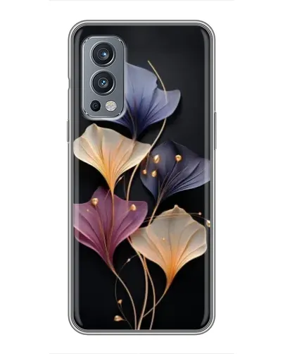 Чехол для OnePlus Nord 2 с картинкой «Лиловые цветы грации»
