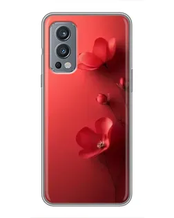 Чехол для OnePlus Nord 2 с картинкой «Маковые соцветия» Чехол для OnePlus Nord 2 с картинкой «Маковые соцветия»