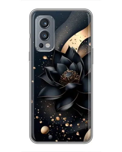 Чехол для OnePlus Nord 2 с картинкой «Черный лотос»