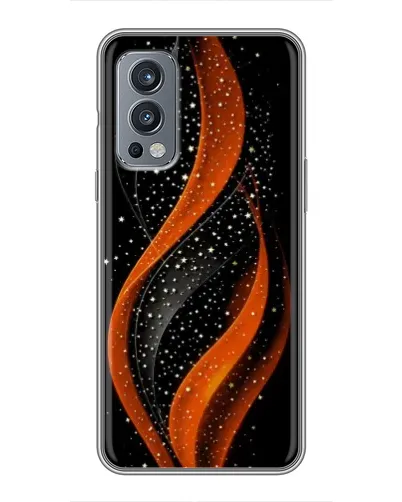 Чехол для OnePlus Nord 2 с картинкой «Огненная звездная волна» Чехол для OnePlus Nord 2 с картинкой «Огненная звездная волна»