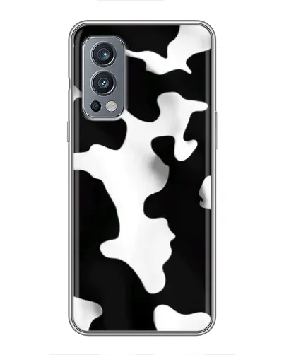 Чехол для OnePlus Nord 2 с картинкой «Черно-белое пятно» Чехол для OnePlus Nord 2 с картинкой «Черно-белое пятно»
