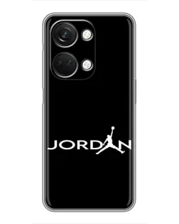 Чехол для OnePlus Nord 3 5G с картинкой «Jordan White Logo»