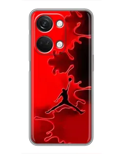 Чехол для OnePlus Nord 3 5G с картинкой «Jordan Red Smoke»