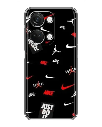 Чехол для OnePlus Nord 3 5G с картинкой «Nike Mix Pattern» Чехол для OnePlus Nord 3 5G с картинкой «Nike Mix Pattern»