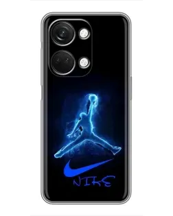 Чехол для OnePlus Nord 3 5G с картинкой «Jordan Neon Blue»