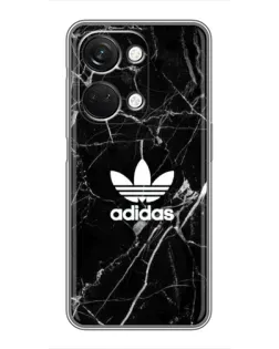 Чехол для OnePlus Nord 3 5G с картинкой «Белый мрамор Adidas»