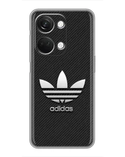 Чехол для OnePlus Nord 3 5G с картинкой «Adidas Карбоновая текстура»