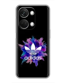 Чехол для OnePlus Nord 3 5G с картинкой «Взрыв красок Adidas»