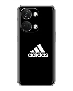 Чехол для OnePlus Nord 3 5G с картинкой «Черная классика Adidas»