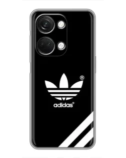 Чехол для OnePlus Nord 3 5G с картинкой «Adidas с диагональными полосами»