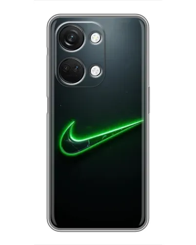Чехол для OnePlus Nord 3 5G с картинкой «Неоновый контур Nike» Чехол для OnePlus Nord 3 5G с картинкой «Неоновый контур Nike»