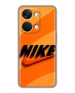 Чехол для OnePlus Nord 3 5G с картинкой «Оранжевый драйв Nike»