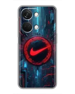 Чехол для OnePlus Nord 3 5G с картинкой «Техногенный стиль Nike»