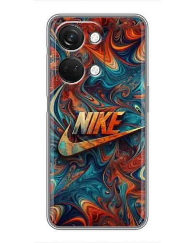 Чехол для OnePlus Nord 3 5G с картинкой «Nike в абстракции» Чехол для OnePlus Nord 3 5G с картинкой «Nike в абстракции»