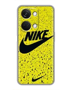 Чехол для OnePlus Nord 3 5G с картинкой «Желтый текстурный Nike»