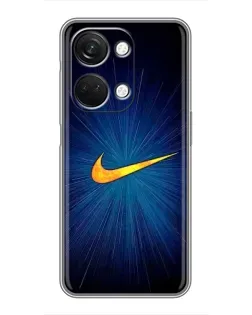 Чехол для OnePlus Nord 3 5G с картинкой «Синий пульс Nike»