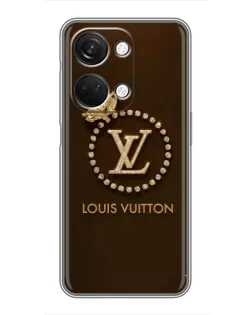 Чехол для OnePlus Nord 3 5G с картинкой «LV — золотая печать»