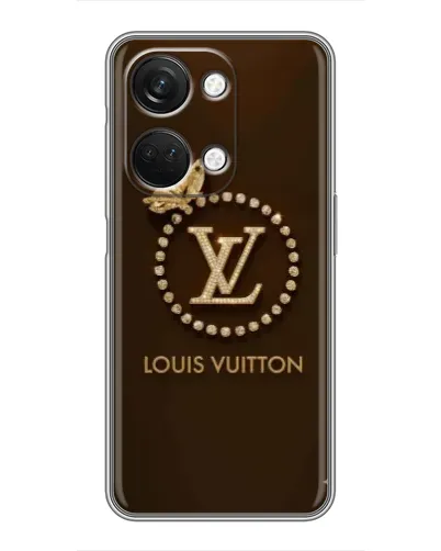 Чехол для OnePlus Nord 3 5G с картинкой «LV — золотая печать»