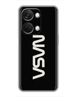 Чохол для OnePlus Nord 3 5G з картинкою «NASA — вертикальний логотип»
