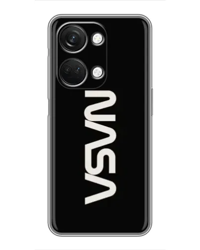 Чехол для OnePlus Nord 3 5G с картинкой «NASA — вертикальный логотип»
