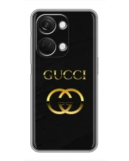 Чехол для OnePlus Nord 3 5G с картинкой «Золотой логотип Gucci»