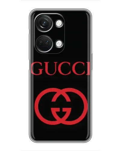 Чехол для OnePlus Nord 3 5G с картинкой «Gucci — красный логотип»