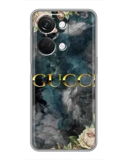 Чехол для OnePlus Nord 3 5G с картинкой «Абстрактные цветы Gucci»