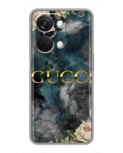 Чехол для OnePlus Nord 3 5G с картинкой «Абстрактные цветы Gucci»