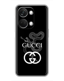 Чехол для OnePlus Nord 3 5G с картинкой «Gucci — серебряная змея»