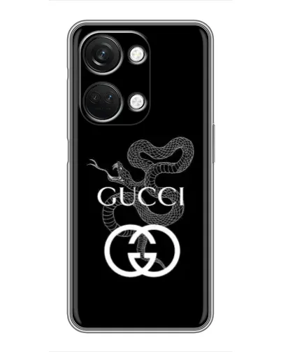 Чехол для OnePlus Nord 3 5G с картинкой «Gucci — серебряная змея»