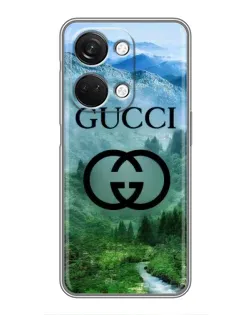 Чехол для OnePlus Nord 3 5G с картинкой «Gucci — горный пейзаж»