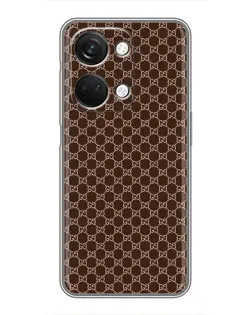 Чехол для OnePlus Nord 3 5G с картинкой «Gucci — шоколадная сетка»