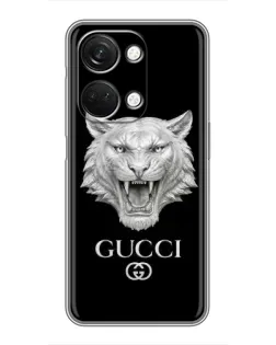 Чехол для OnePlus Nord 3 5G с картинкой «Gucci — серебряный лев»