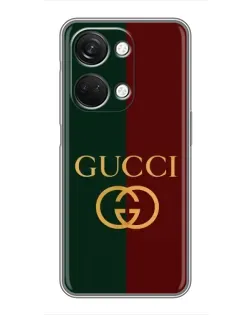 Чехол для OnePlus Nord 3 5G с картинкой «Gucci — темно-зеленый градиент»