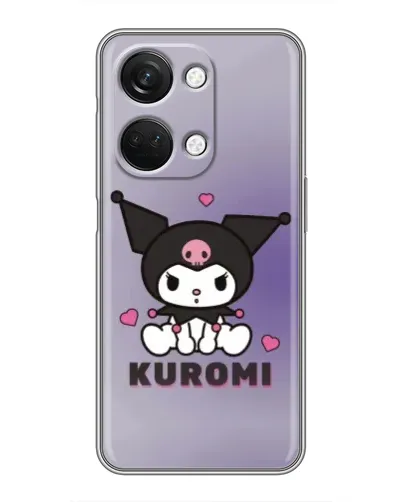 Чехол для OnePlus Nord 3 5G с картинкой «Kuromi — фиолетовый арт»