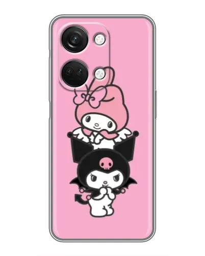 Чехол для OnePlus Nord 3 5G с картинкой «My Melody и Kuromi»