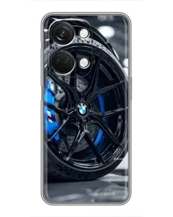 Чехол для OnePlus Nord 3 5G с картинкой «Колесо BMW вблизи»