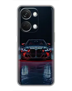 Чехол для OnePlus Nord 3 5G с картинкой «BMW на мокрой дороге»