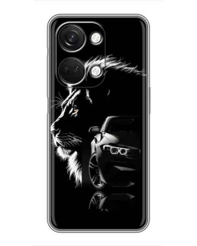 Чехол для OnePlus Nord 3 5G с картинкой «BMW и лев» Чехол для OnePlus Nord 3 5G с картинкой «BMW и лев»